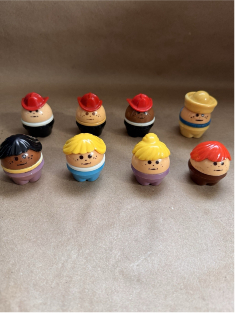 Lot of 8 Vintage Little Tykes Toddle Tots 1980’s Plastic